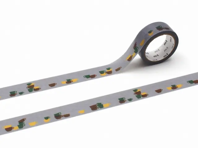 MT Upcycle Washi Tape - Overlapping Teacups