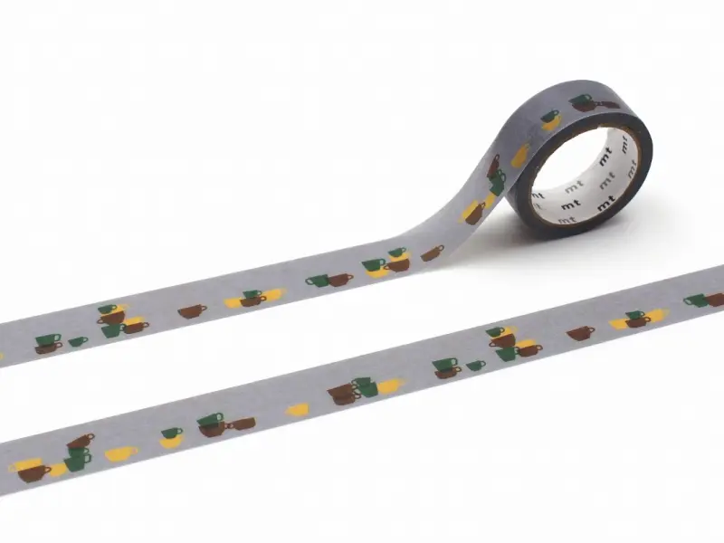 MT Upcycle Washi Tape - Overlapping Teacups