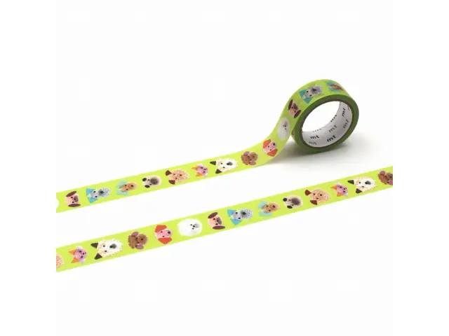 MT EX Washi Tape - Dog Face