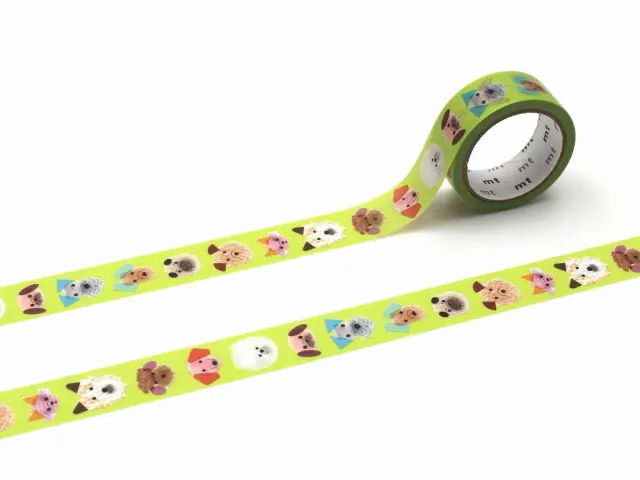 MT EX Washi Tape - Dog Face