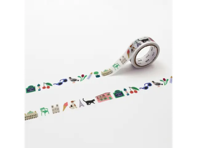 MT x Lea Maupetit Washi Tape - Paris