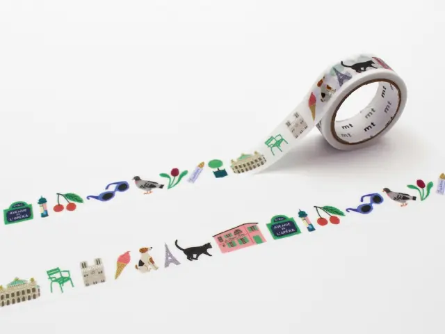 MT x Lea Maupetit Washi Tape - Paris