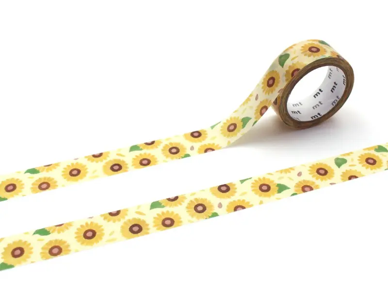 MT x Maruichikyu Washi Tape - Sunflower