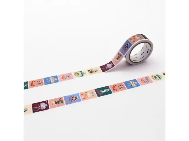MT x Polly Fern Washi Tape - Flower