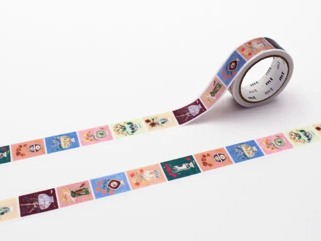 MT x Polly Fern Washi Tape - Flower