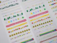 Wanle Studio Die-Cut Washi Tape - Rainbow Line