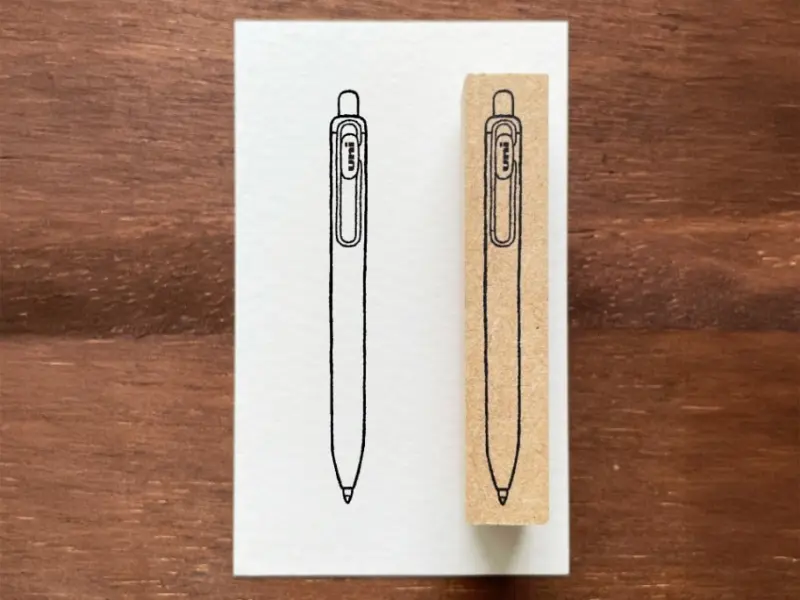 Stamp Marche x Mitsubishi Uni-Ball Rubber Stamp - Pen