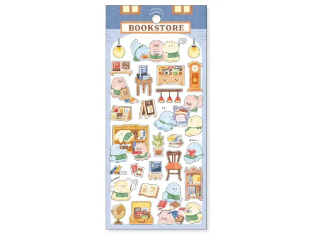 Mindwave Stickers Waku Waku Workers 82417 - Bookstore