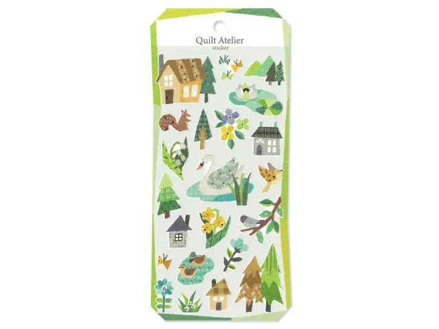 Mindwave Stickers Quilt Atelier 82423 - House Near The Lake