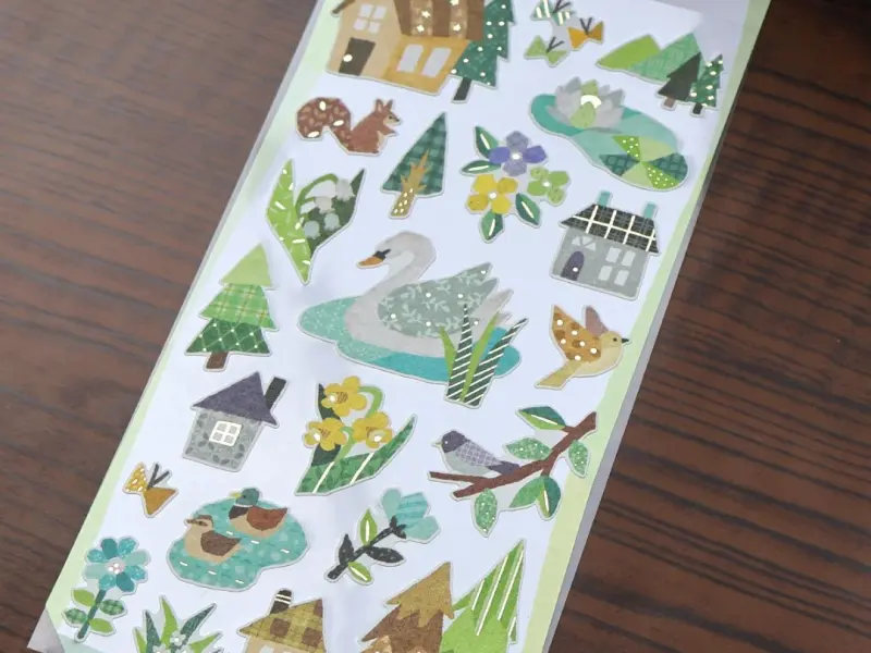 Mindwave Stickers Quilt Atelier 82423 - House Near The Lake