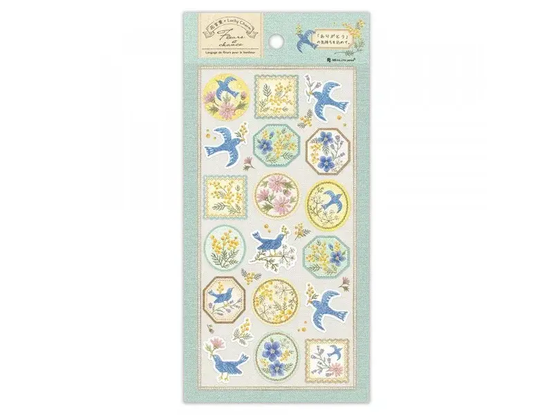 NB Co. Stickers Fleurs et Chance - Bird