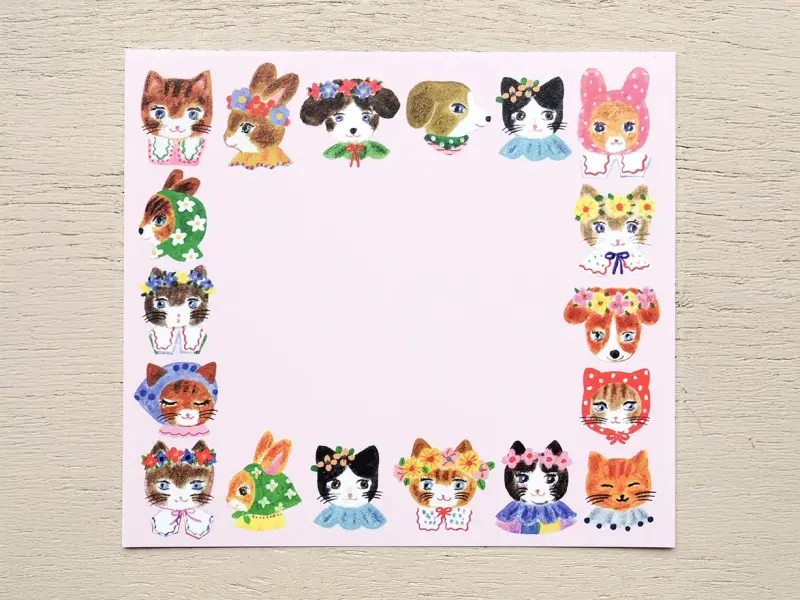 Cozyca x Aiko Fukawa Memo Pad - Niko Niko Smile