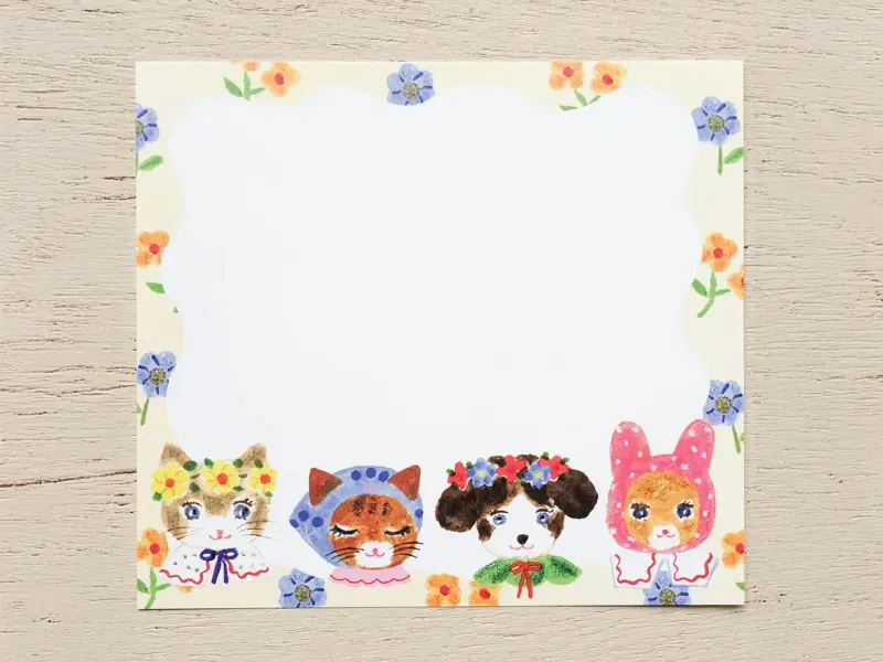 Cozyca x Aiko Fukawa Memo Pad - Niko Niko Smile