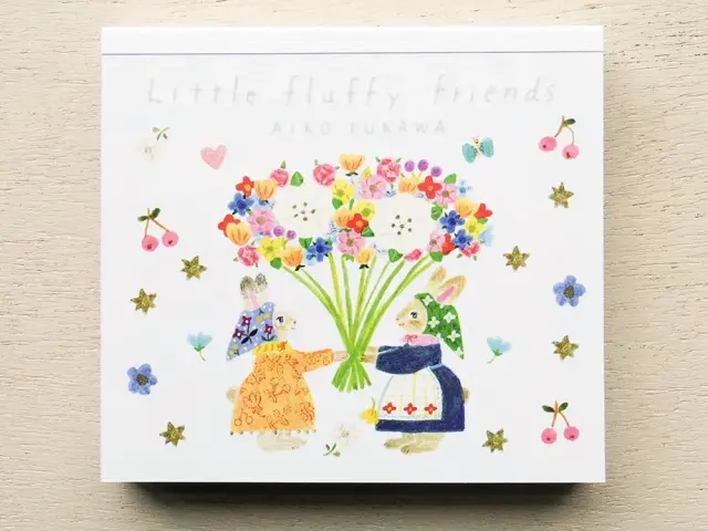 Cozyca x Aiko Fukawa Memo Pad - Little Fluffy Friends