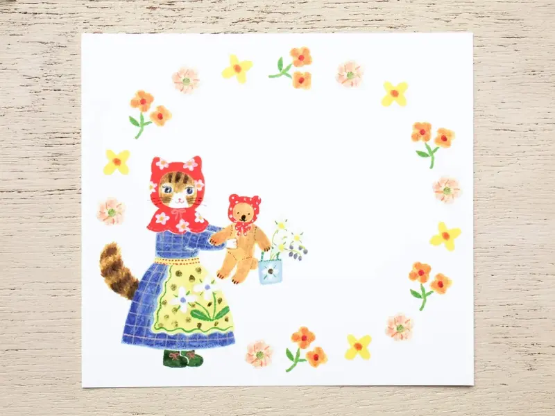 Cozyca x Aiko Fukawa Memo Pad - Little Fluffy Friends
