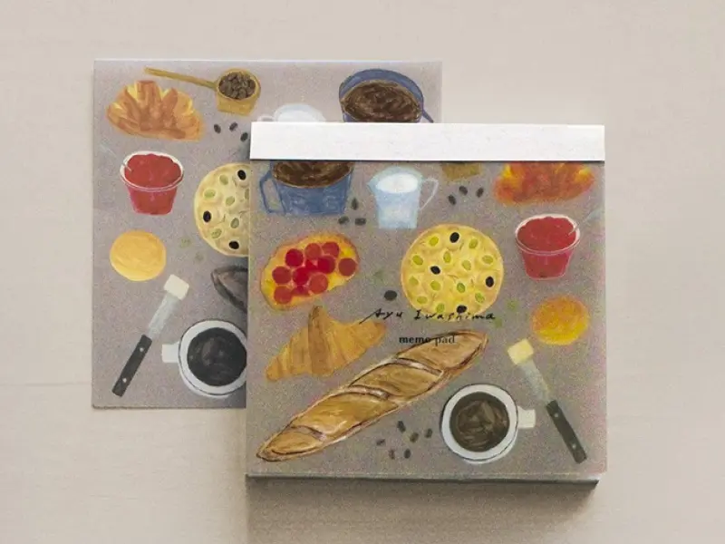 EL COMMUN Square Memo Pad - Bread
