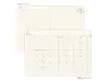 MIDORI HIBINO Diary 2026 A6 Two-Pages-Per-Day Planner - Grey Limited