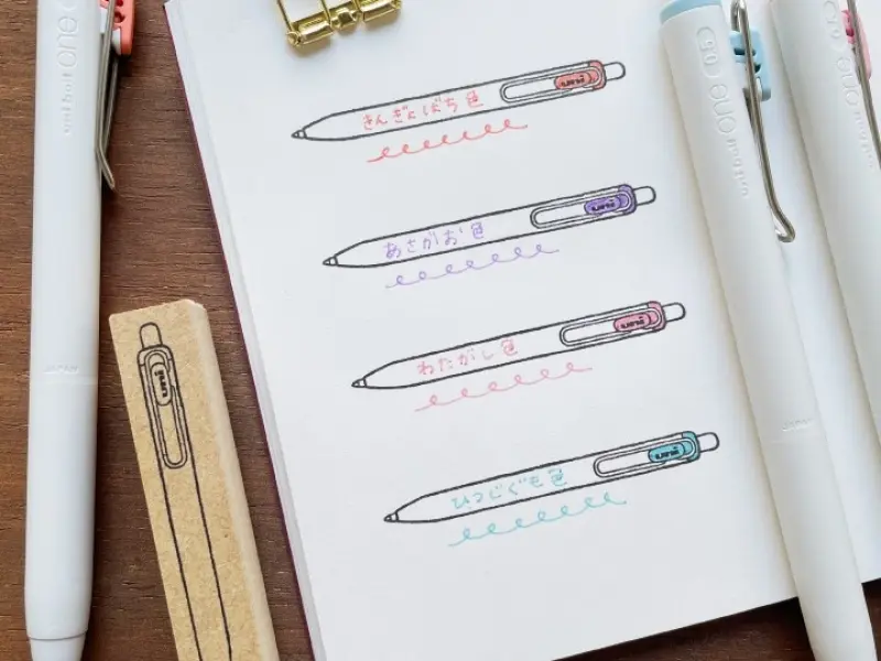 Stamp Marche x Mitsubishi Uni-Ball Rubber Stamp - Pen