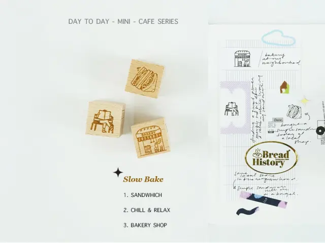 Kurukynki Stamp Day To Day Cafe - Slow Bake