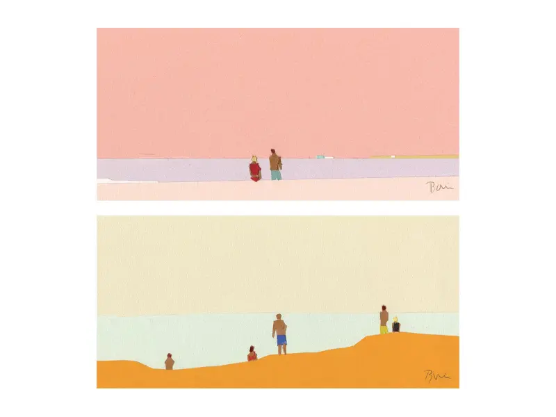 Cozyca x Taku Bannai Notepad - Seaside