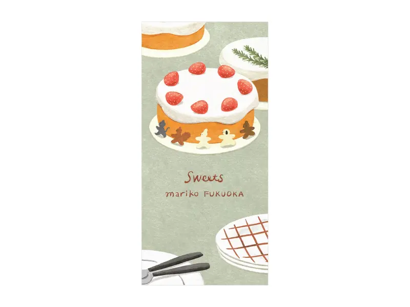 Cozyca x Mariko Fukuoka Notepad - Sweets