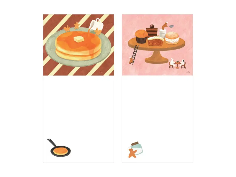 Cozyca x Mariko Fukuoka Notepad - Sweets