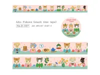 Cozyca x Aiko Fukawa Foil-Stamped Masking Tape - Snack Time