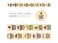 Cozyca x Midori Asano Foil-Stamped Masking Tape - Three O'Clock