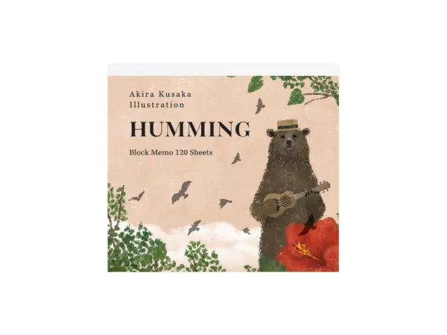 Cozyca x Akira Kusaka Memo Pad - Humming
