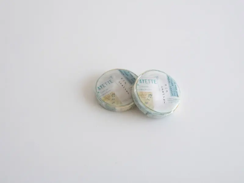Yohaku Slim Washi Tape L-023 - Birch Forest