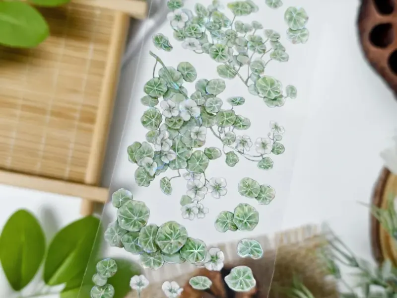 Zhaoxi Studio PET Tape Sample - Early Nasturtium