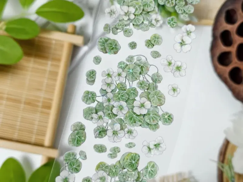 Zhaoxi Studio PET Tape Sample - Early Nasturtium