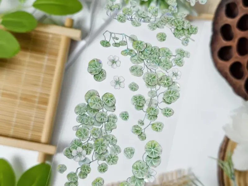 Zhaoxi Studio PET Tape Sample - Early Nasturtium