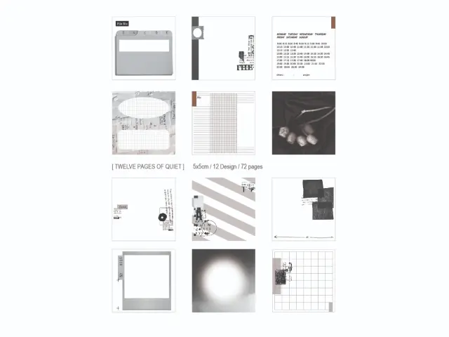 Pre-Order Kurukynki Memo Pad - Quiet