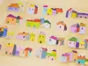 Wanle Studio Kiss-Cut Washi Tape - Colored House