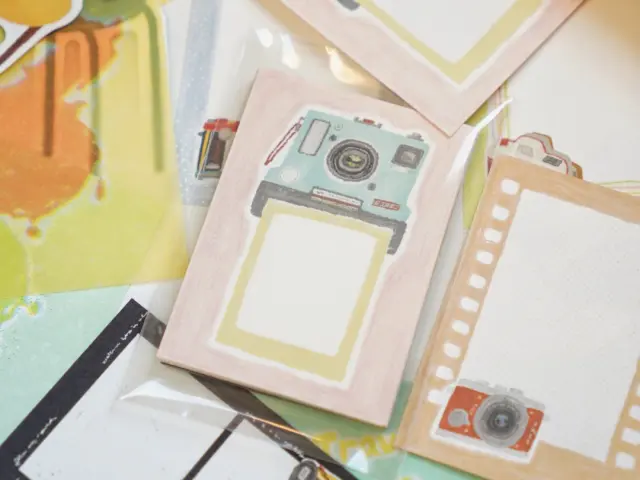 Wanle Studio Memo Paper Set - Camera Frame