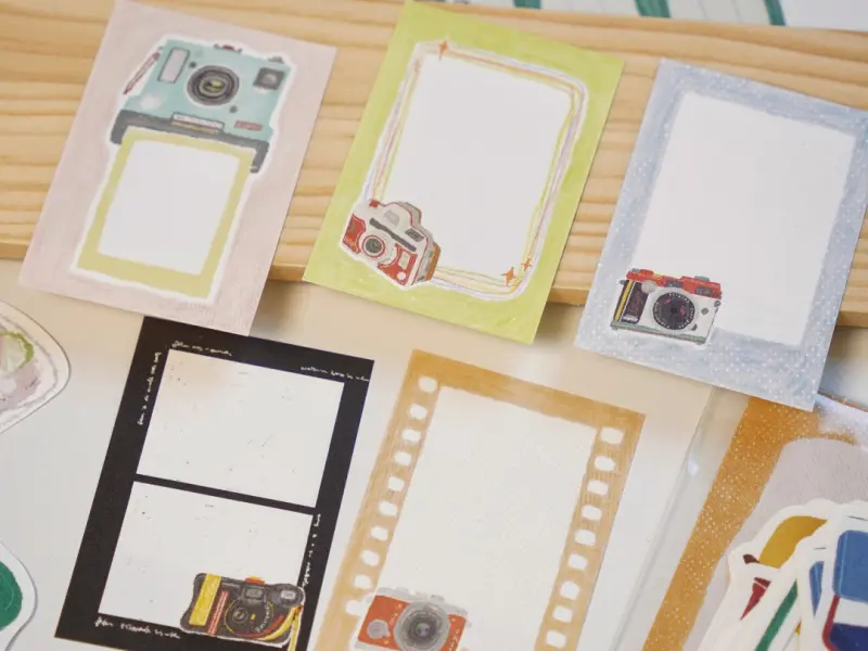 Wanle Studio Memo Paper Set - Camera Frame