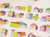 Wanle Studio Kiss-Cut Washi Tape - Colored House