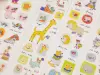 Wanle Studio Kiss-Cut Washi Tape - Weird Zoo