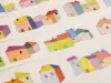 Wanle Studio Kiss-Cut Washi Tape - Colored House