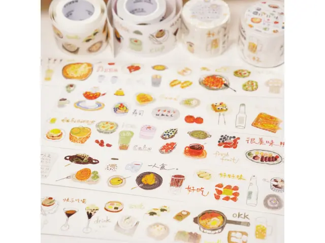 Wanle Studio Kiss-Cut Washi Tape - Good Taste