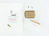 Pre-Order Kurukynki Wooden Rubber Stamp Set - Plain And Pop