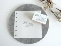 Yohaku Rubber Stamp S-108 - Nuance