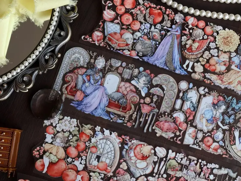 Shine x StudioVI PET Tape Sample - Snow White