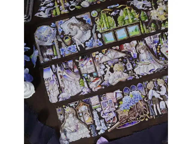 Shine x StudioVI PET Tape Sample - Feathered Dream River