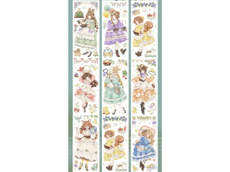 Shine PET Tape Sample - Forest Friends Club