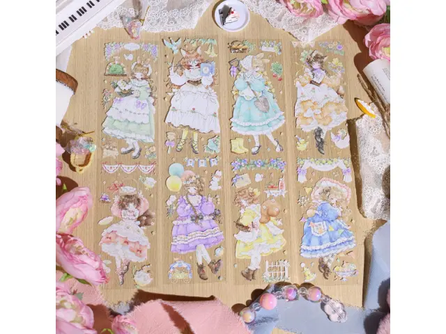Shine PET Tape Sample - Forest Friends Club