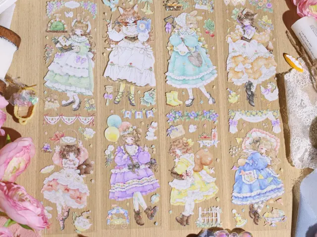 Shine PET Tape Sample - Forest Friends Club