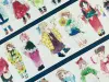 Tian Xiaobao Washi Tape Sample - Those Girls 2