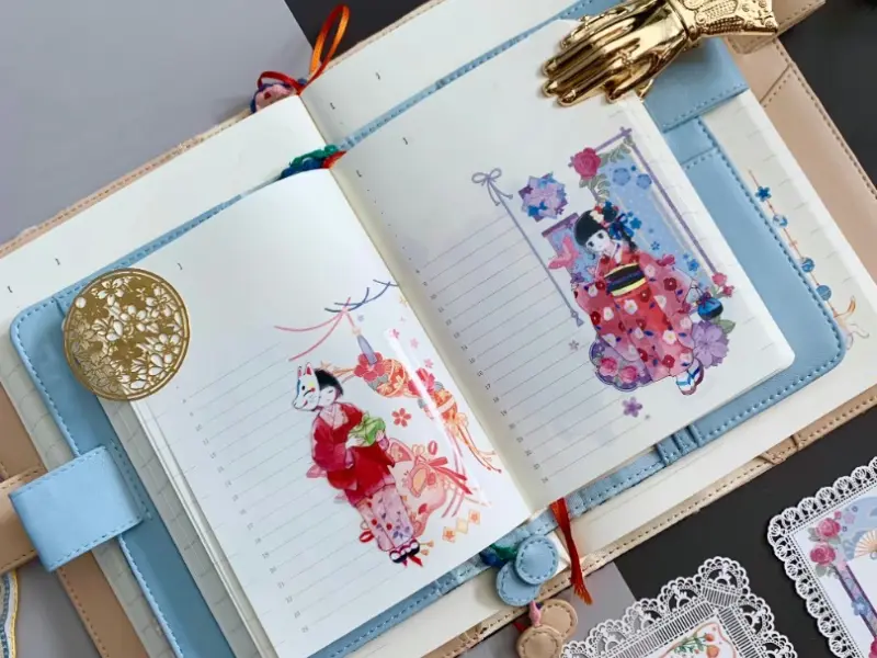 Tian Xiaobao Washi Tape Sample - Those Girls 1